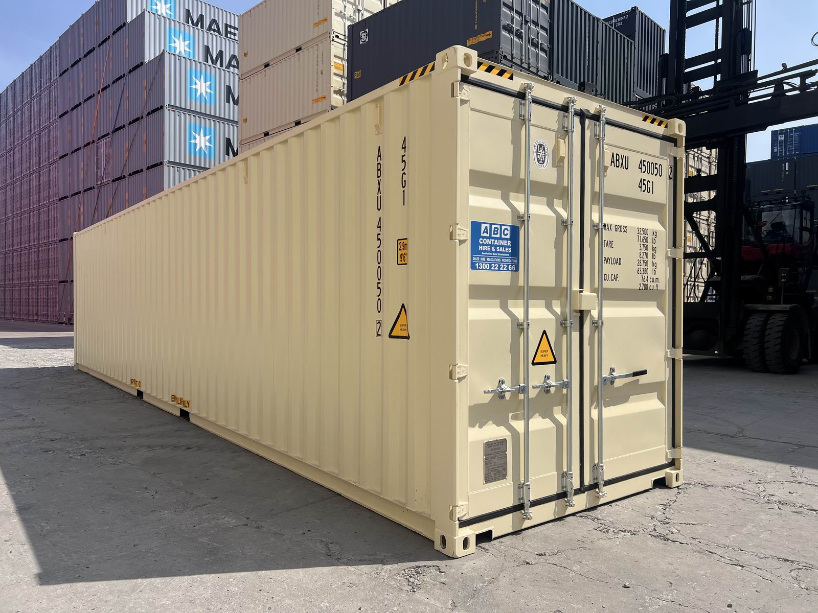 40ft Standard GP Shipping Container